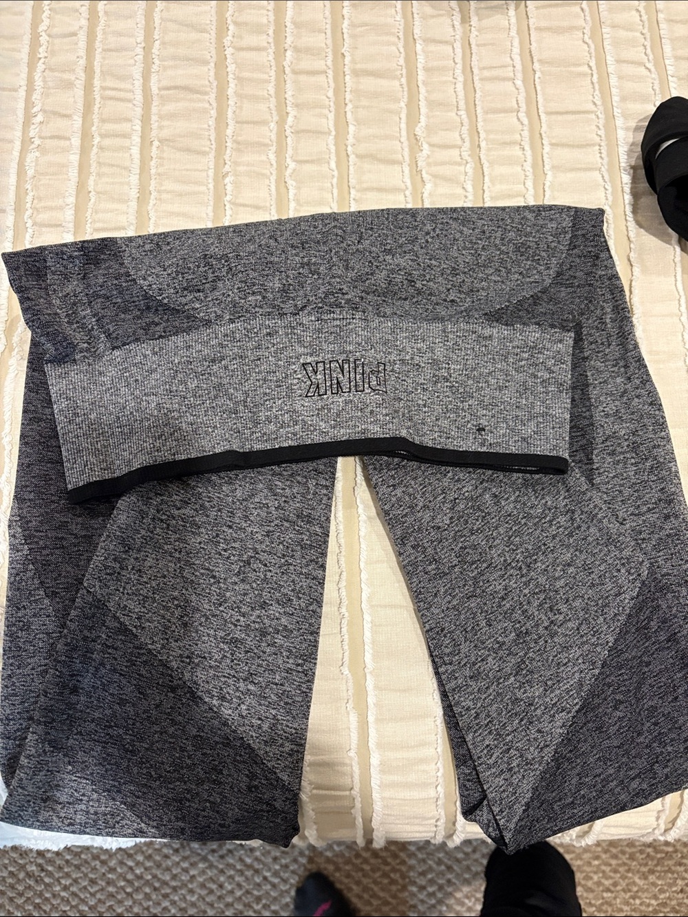 PINK Seamless Gray Workout Leggings